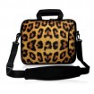 Huado taška cez rameno do 15.6" Leopardí motiv