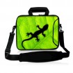 Huado taška cez rameno do 15.6" Zelený Gekon
