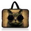 Huado taška  pre notebook do 15.6" Mačka s okuliarmi