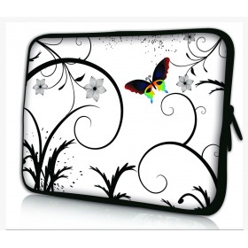 Huado púzdro na notebook 13.3" farebný motýl