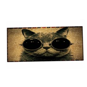 Huado XXL podložka pod myš Kočka s brýlemi