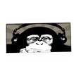 Huado XXL podložka pod myš DJ šimpanz
