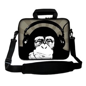 Huado taška cez rameno 15.6" DJ šimpanz
