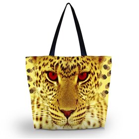 Huado nákupná a plážová taška - Leopardí kukuč