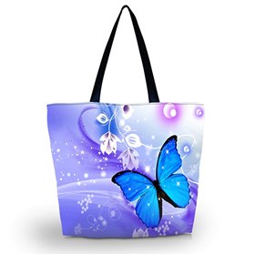 Huado nákupná a plážová taška - Violet dream
