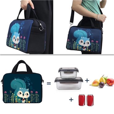 Pikniková termotaška přes rameno Veselé tlapky