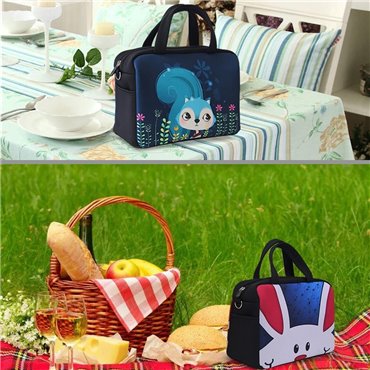 Pikniková termotaška přes rameno Veselé tlapky