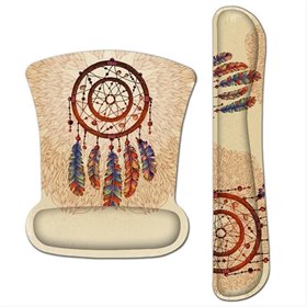 Huado Set podložka pod myš a zápästie Lapač snov Apach