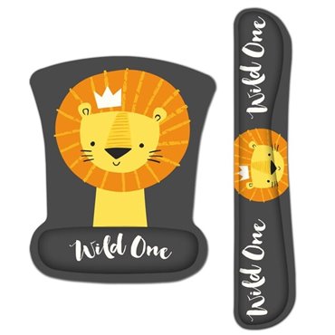 Huado Set podložka pod myš a zápästie Levíča