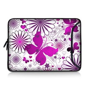 Huado Carry púzdro na notebook 15.6" Ružový motýlik