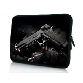 Huado púzdro na notebook do 15.6" Revolver 9 mm