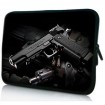 Huado púzdro na notebook do 17.4" Revolver 9 mm