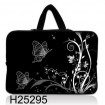 Huado taška na notebook do 13.3" Černobiele motýle