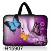 Huado taška na notebook do 14.4" Motýle vo fialovej