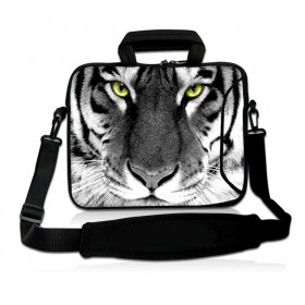 Huado taška cez rameno do 13.3" Čiernobiely Tiger