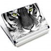 Huado samolepka, skin na notebook 12"-15,6" Čiernobiely Tiger