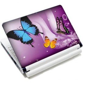 Huado samolepka, skin na notebook 12"-15,6" Motýle vo fialovej